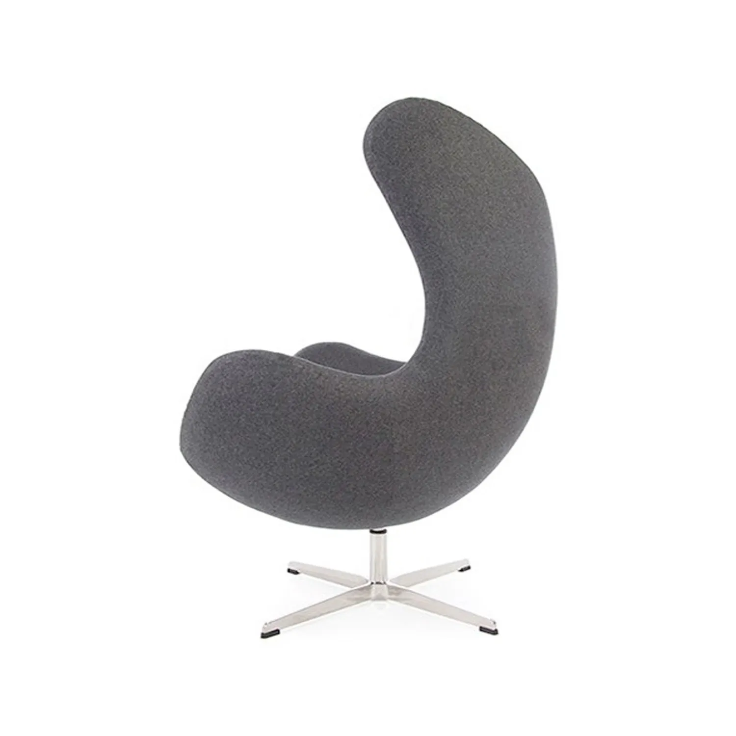 Replica Egg Chair con poggiapiedi del designer Arne Jacobsen