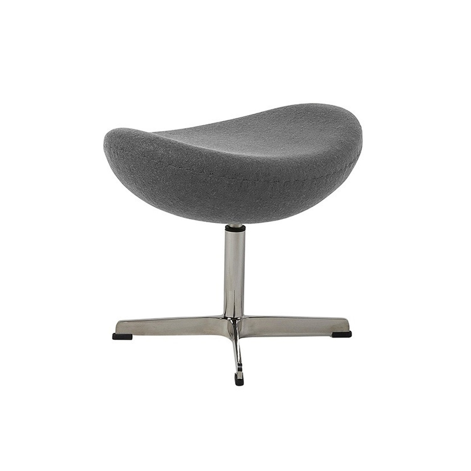 Replica Egg Chair com Apoio para os Pés da designer Arne Jacobsen