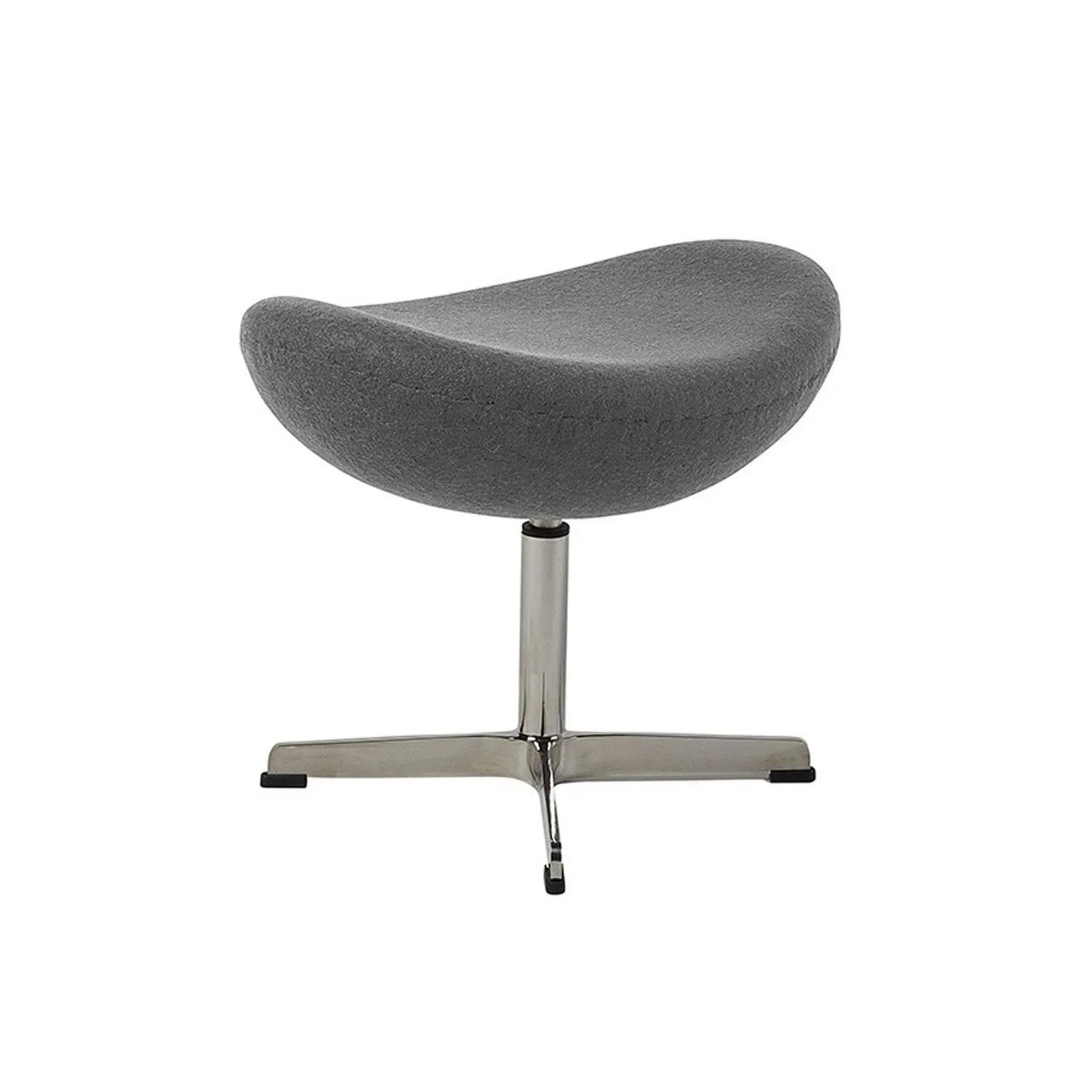 Replica Egg Chair con poggiapiedi del designer Arne Jacobsen