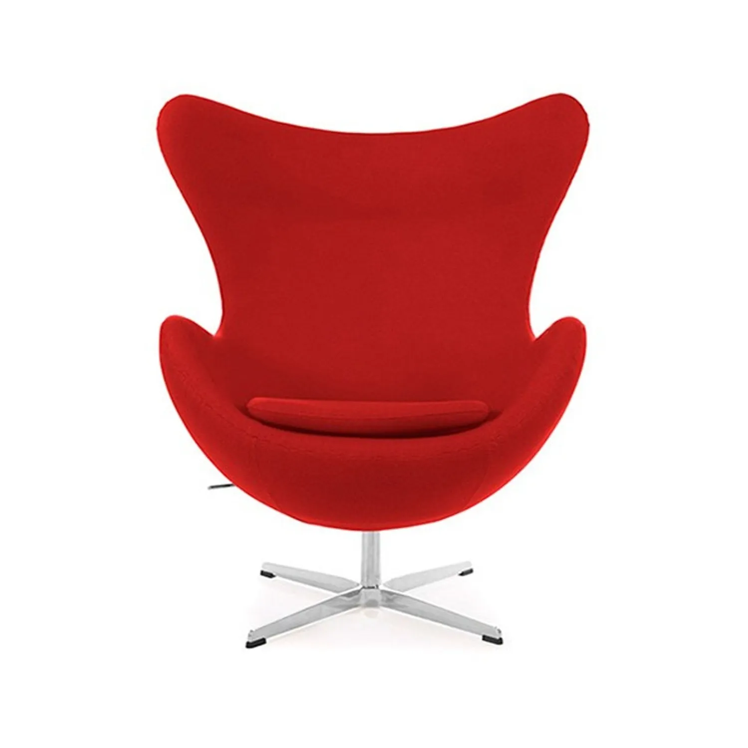 Replica Egg Chair con poggiapiedi del designer Arne Jacobsen