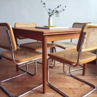 Replica della sedia Cesca del designer Marcel Breuer
