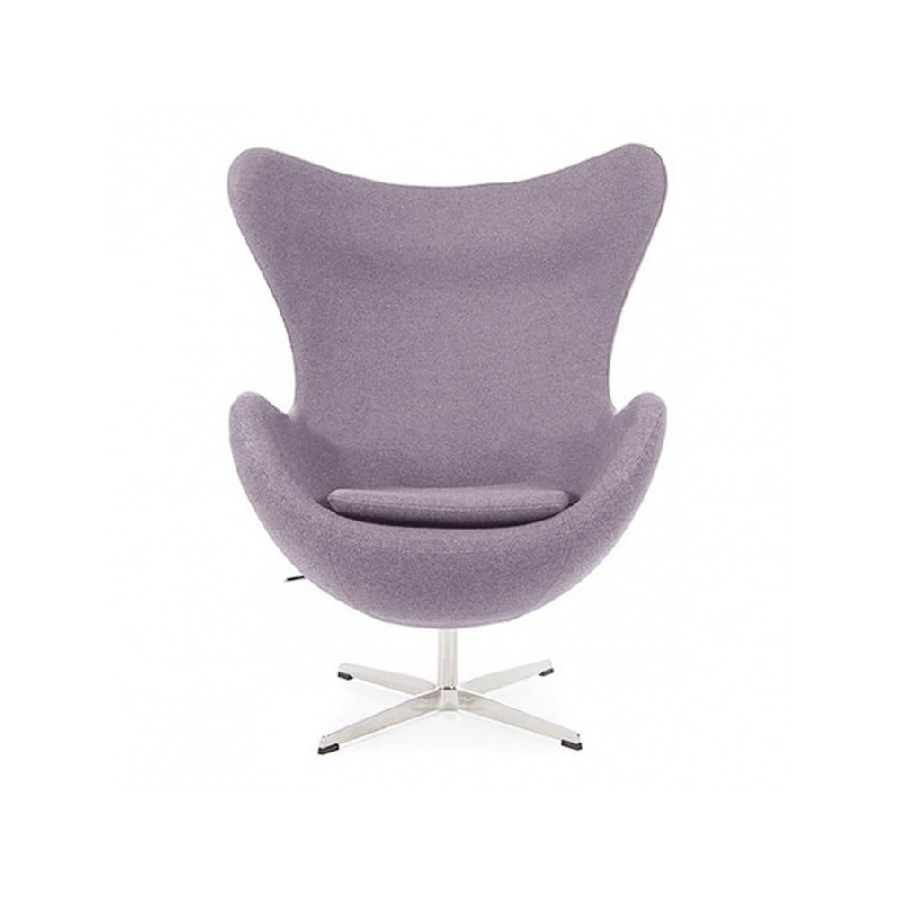 Replica Egg Chair con poggiapiedi del designer Arne Jacobsen