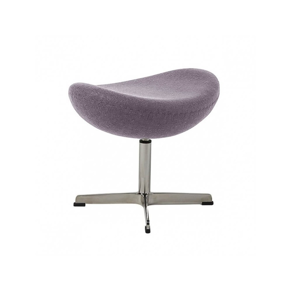 Replica Egg Chair con poggiapiedi del designer Arne Jacobsen