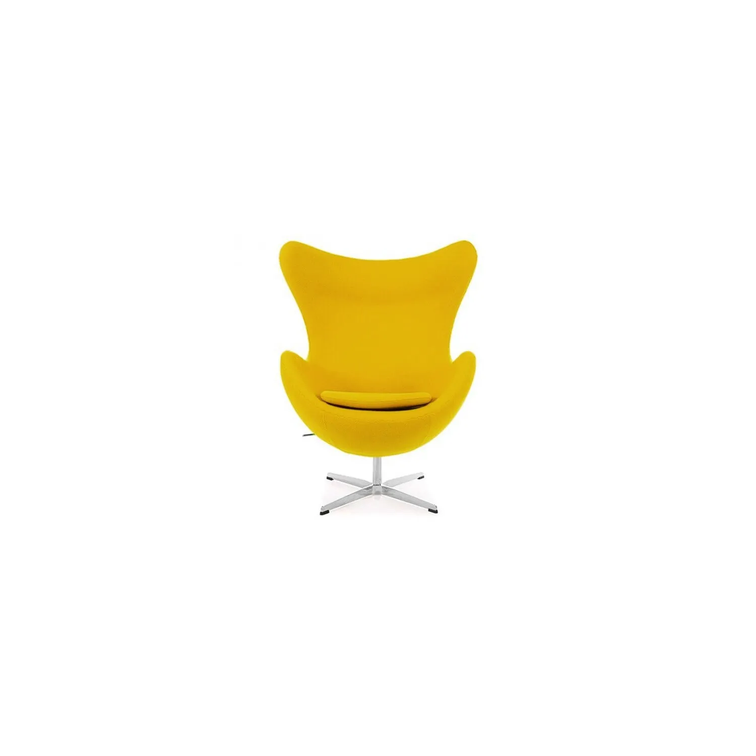 Replica Egg Chair con poggiapiedi del designer Arne Jacobsen