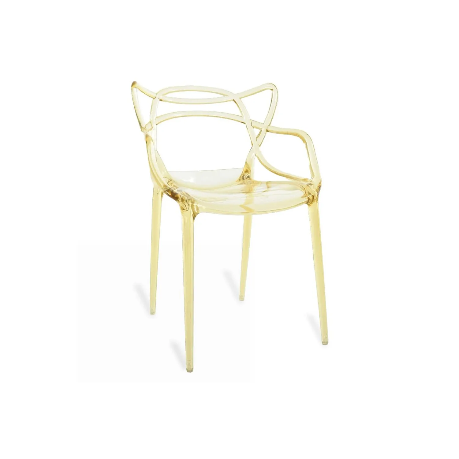Inspirazione sedia trasparente Masters dell'acclamato designer Philippe Starck