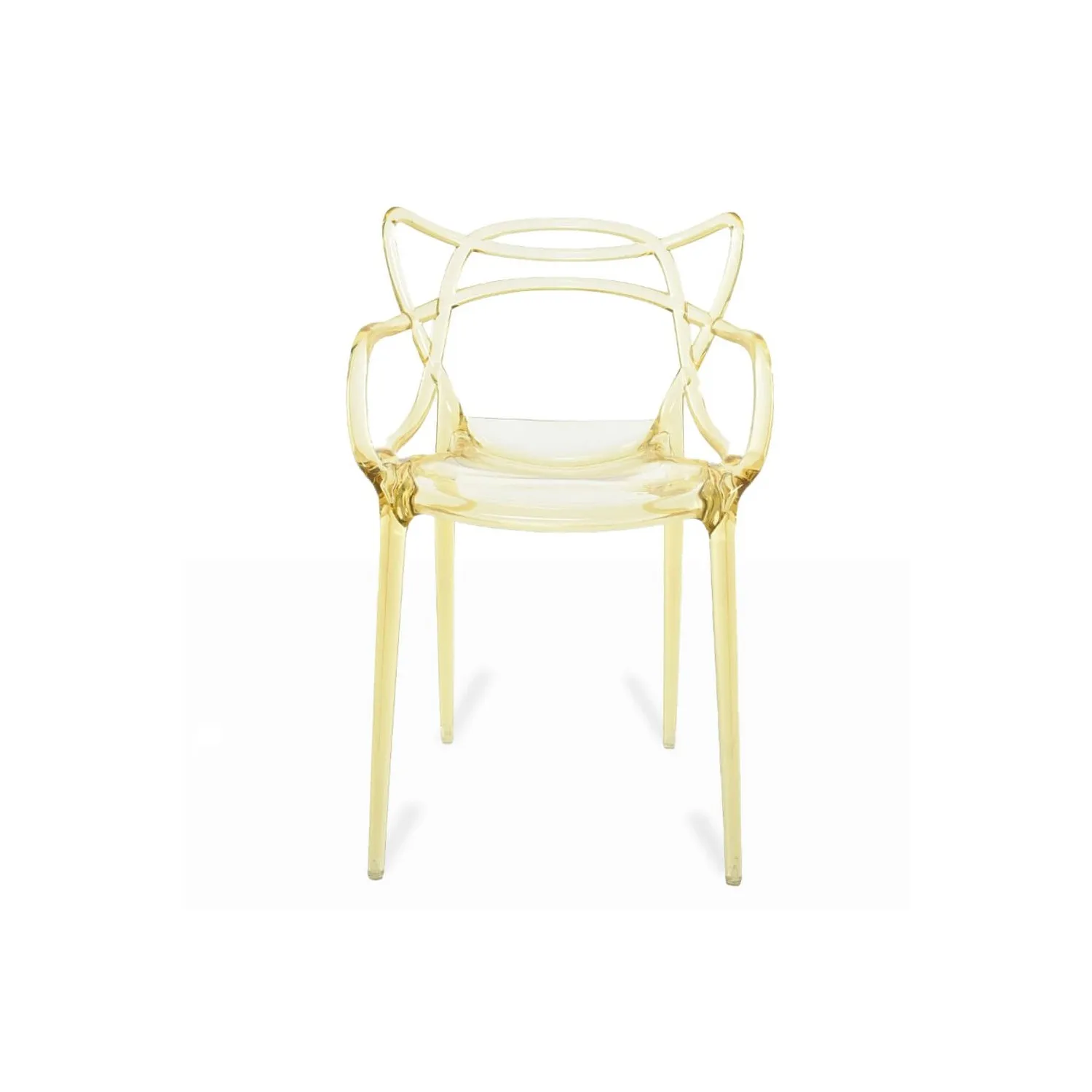 Inspirazione sedia trasparente Masters dell'acclamato designer Philippe Starck