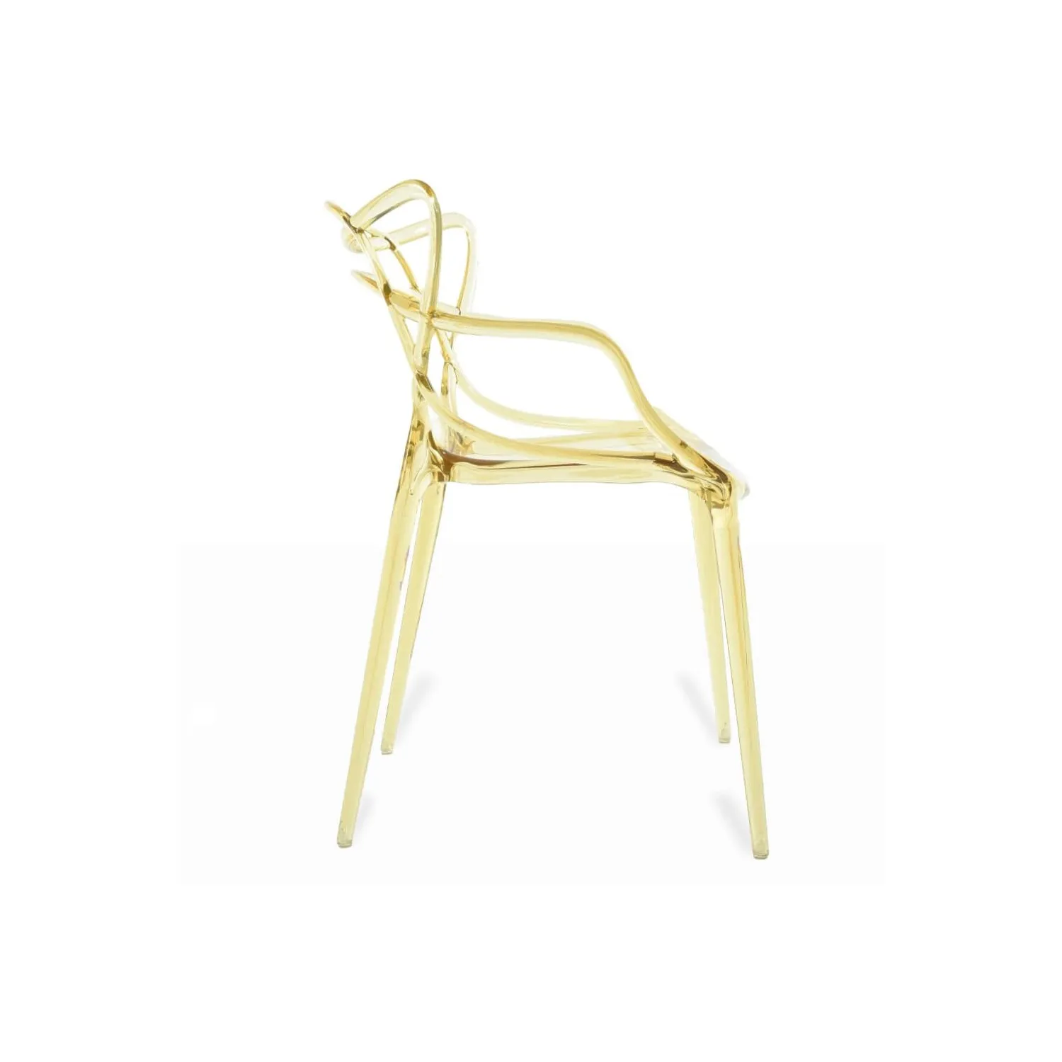 Inspirazione sedia trasparente Masters dell'acclamato designer Philippe Starck