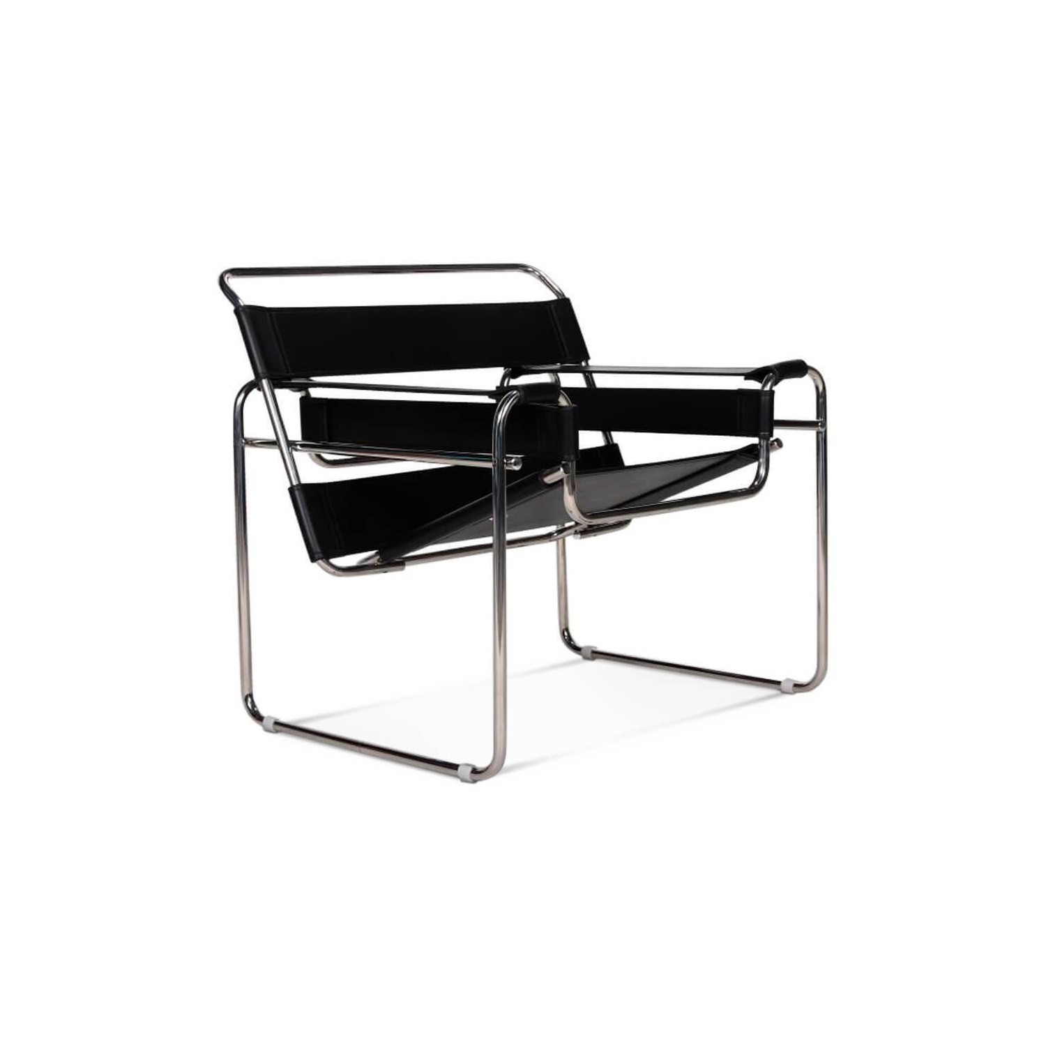 Replica of the Wassilly Chair design chair in leather