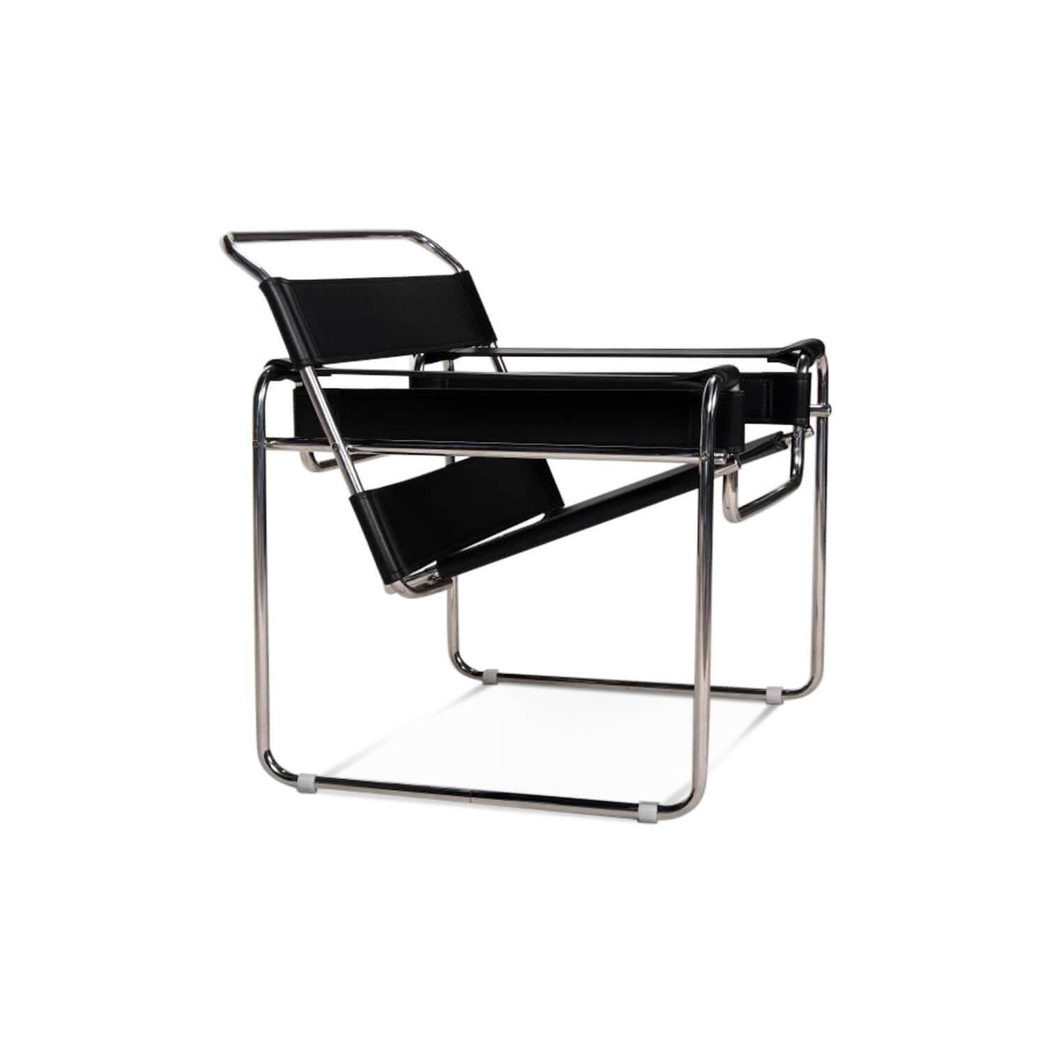 Replica van de Wassilly Chair design stoel in leer