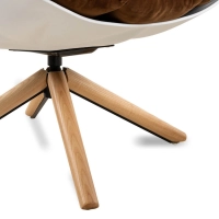 Réplica da poltrona de design Husk da magnífica designer Patricia Urquiola