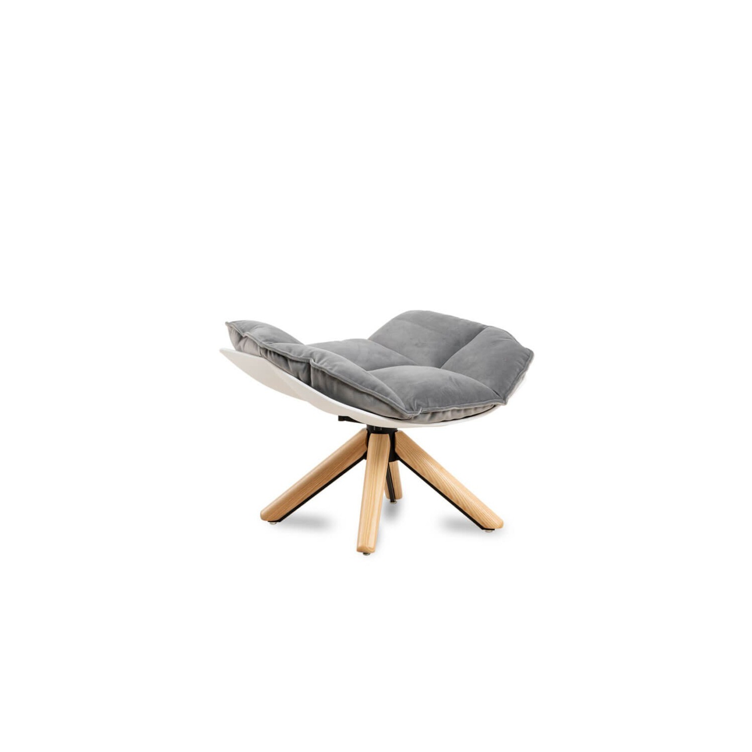 Space Design Sessel mit Fußstütze