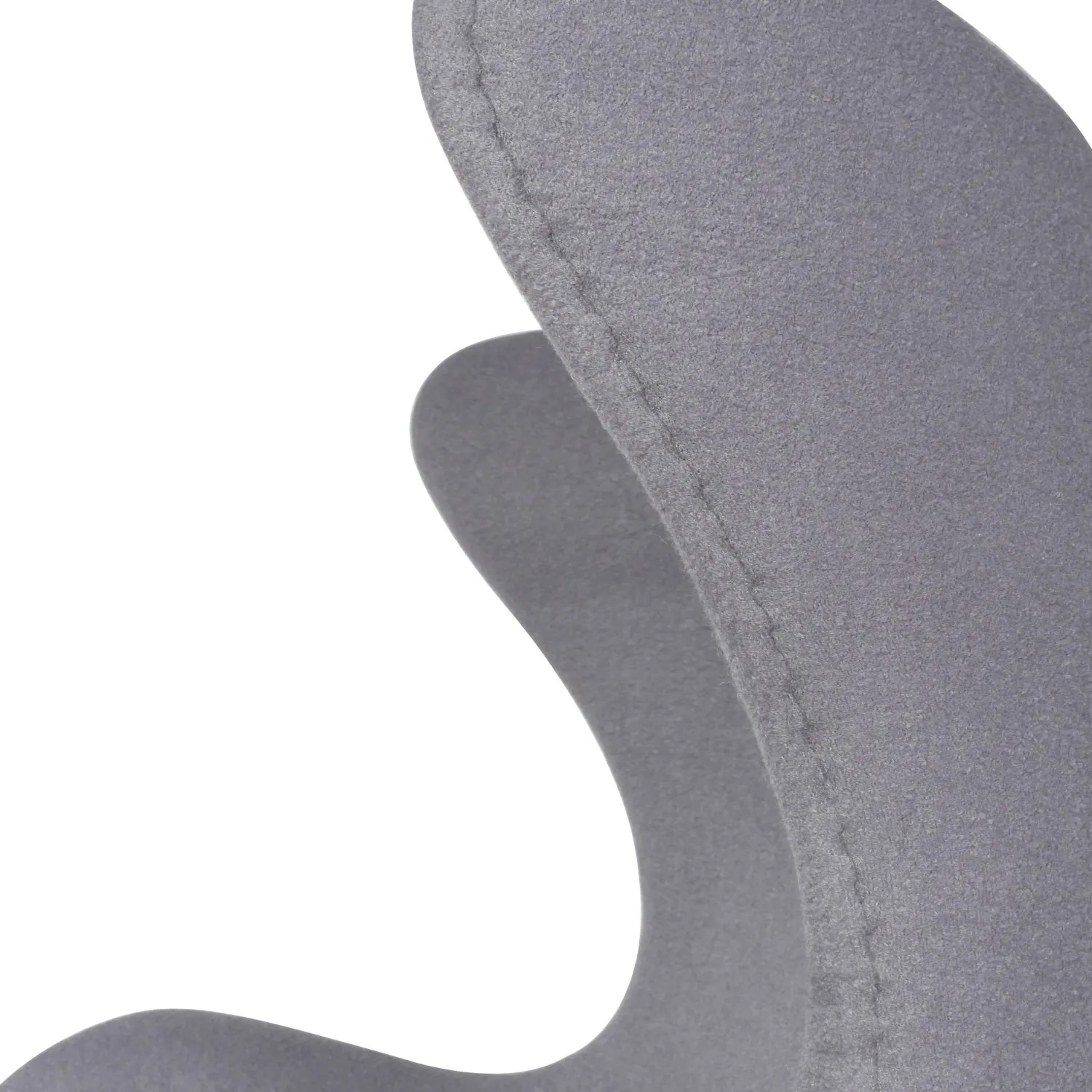 Egg Chair replica in cashmere del designer Arne Jacobsen