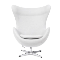 Replica Egg Chair em Cashmere da designer Arne Jacobsen