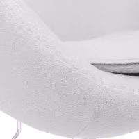 Egg Chair replica in cashmere del designer Arne Jacobsen