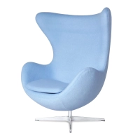 Arne Jacobsen Replica Egg Chair in Cashmere