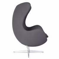 Egg Chair replica in cashmere del designer Arne Jacobsen
