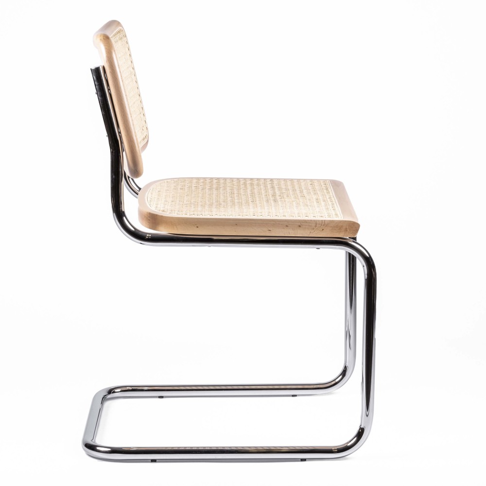 Replica della sedia Cesca del designer Marcel Breuer