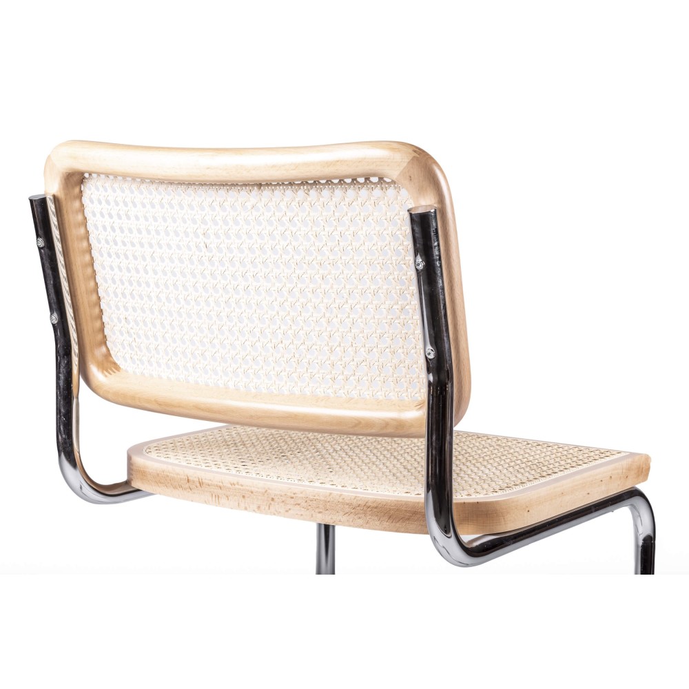 Replica della sedia Cesca del designer Marcel Breuer