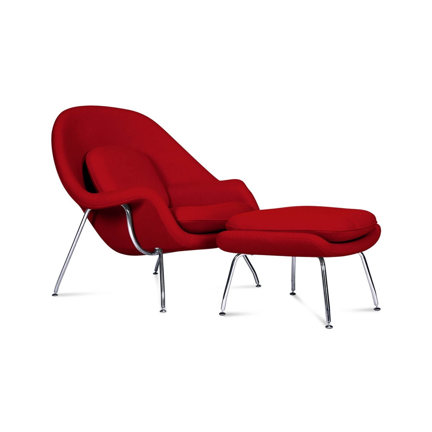 Replik des Womb Chairs von Designer Eero Saarinen