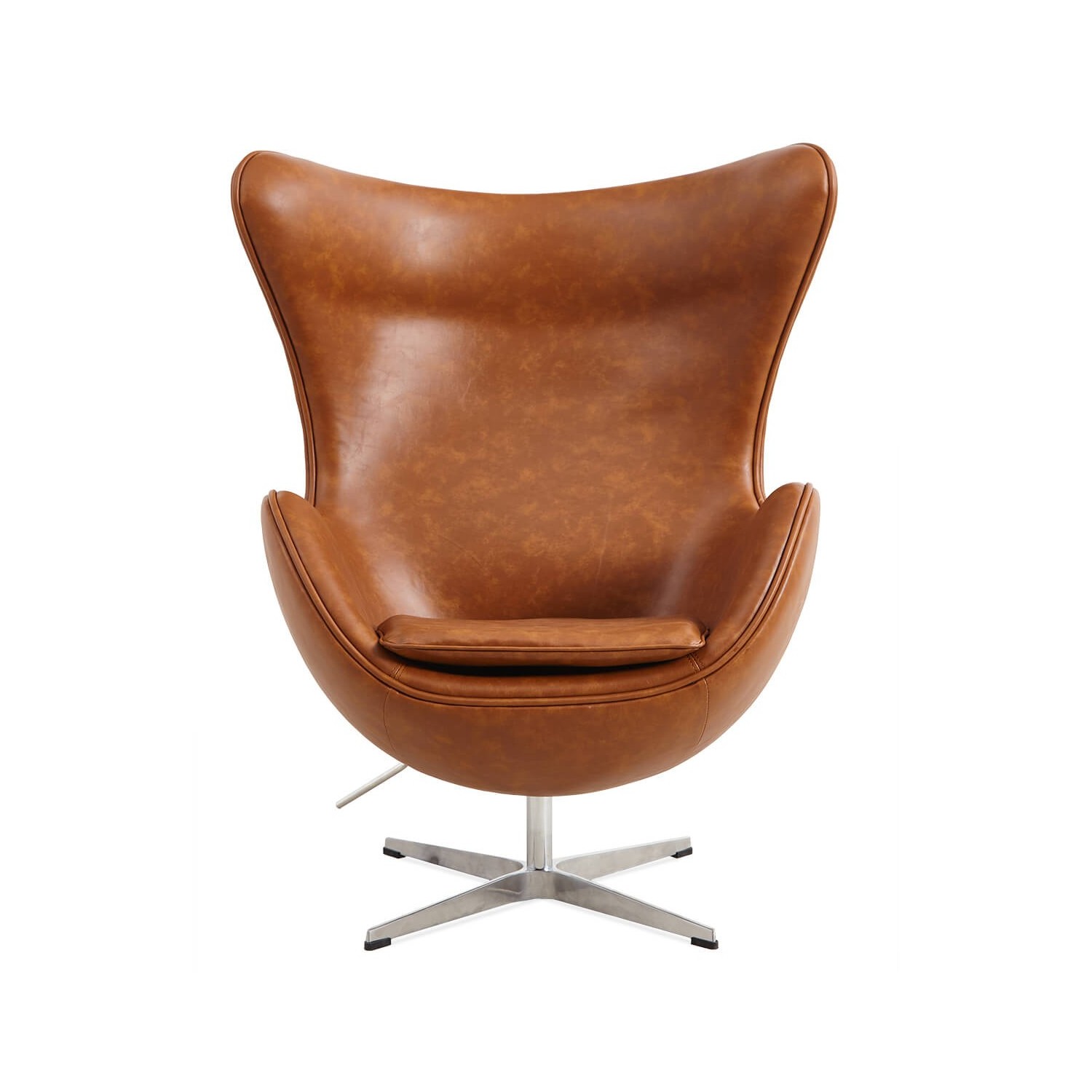 Replika Egg Chair židle z vintage zoufalé koženky