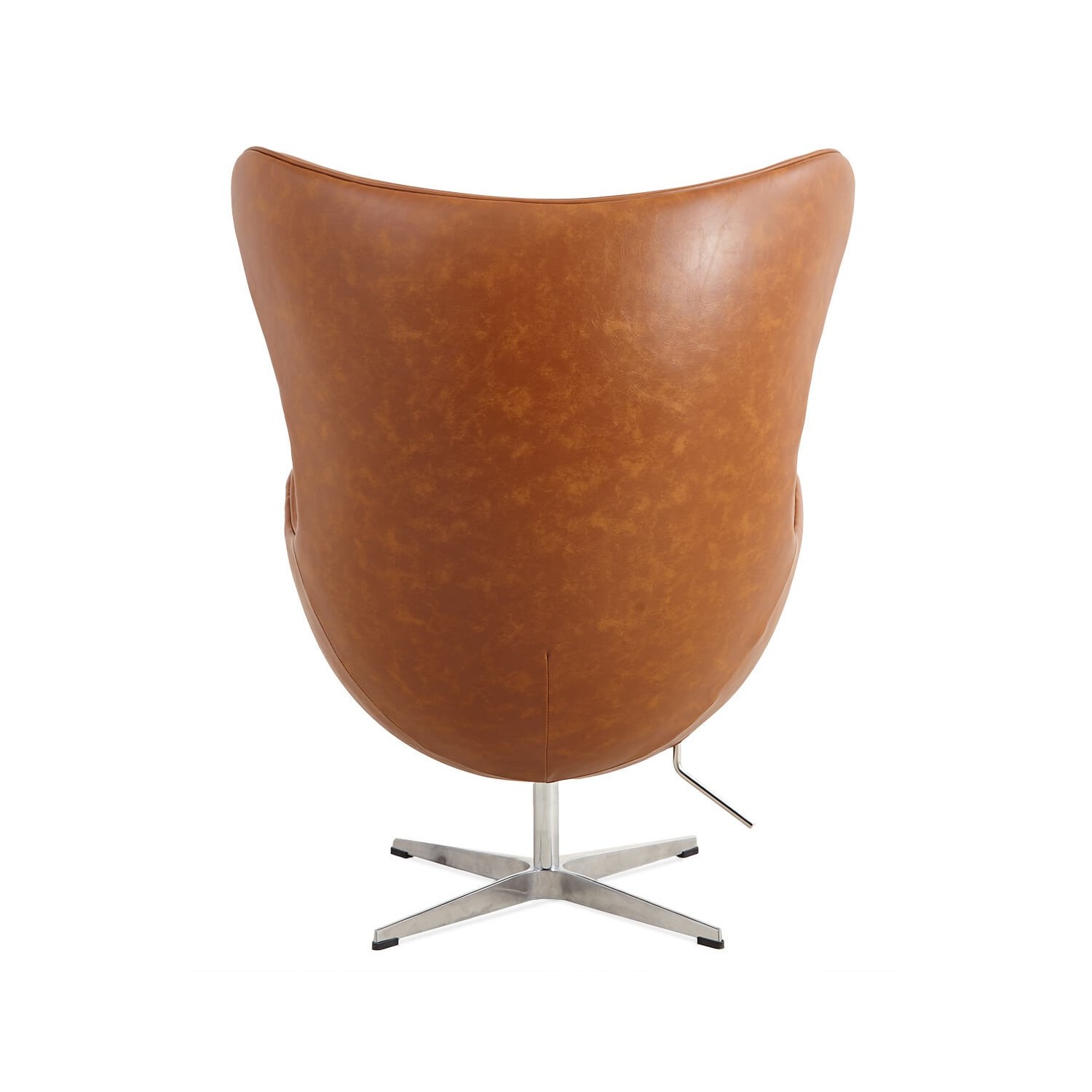 Replica Egg Chair i vintage distressed konstläder
