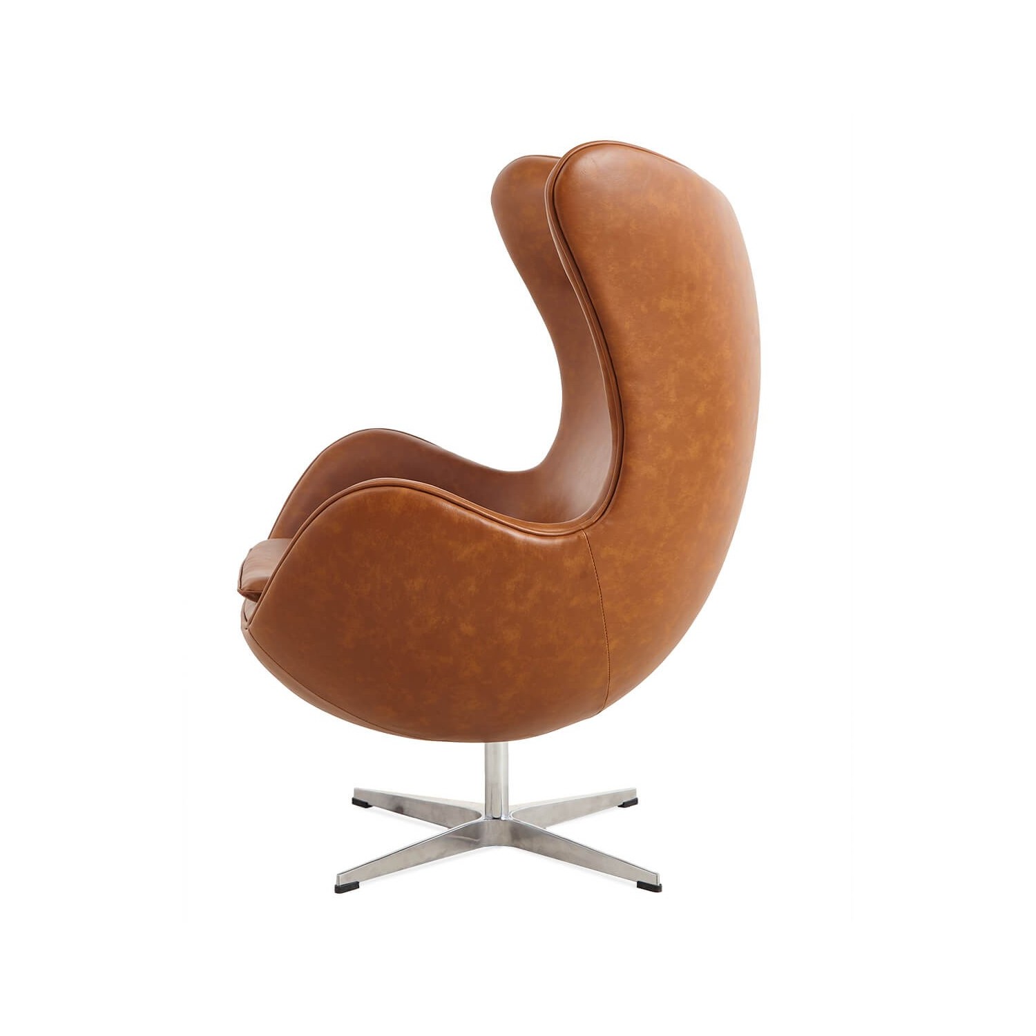 Replika Egg Chair židle z vintage zoufalé koženky