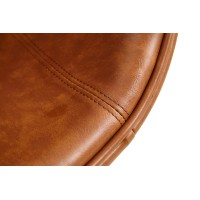 Replica Egg Chair in similpelle vintage invecchiata 