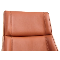 Nordic Leather Highback Office Chair