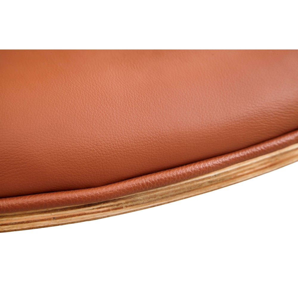 Silla oficina Nordic Highback en Piel Italiana