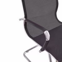 Sedia da ufficio Mesh Sedia da ufficio con schienale basso in fibra e rete
