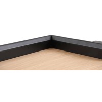 Tavolo Scrivania Pop con Gambe Laccate in stile moderno