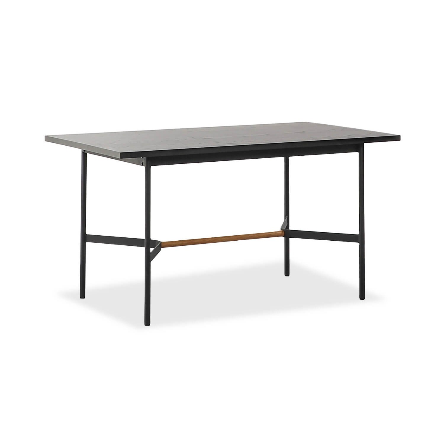 Mesa de Comedor Blackstorm Rectangular 140x80cm en Madera de Roble