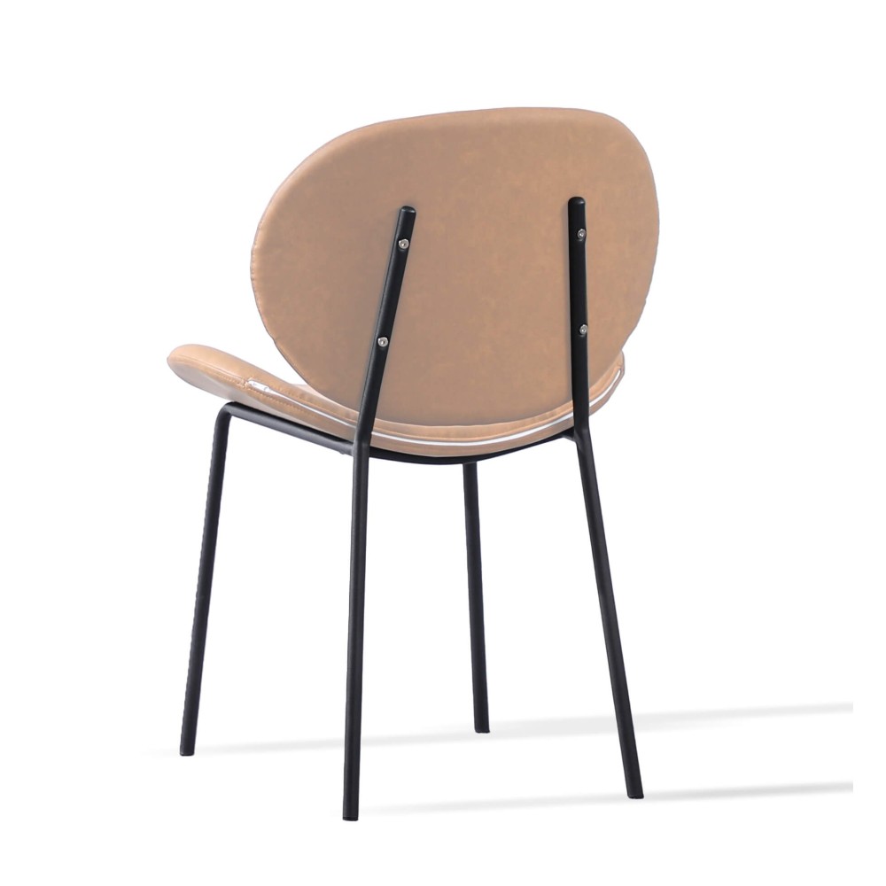 Sedia imbottita in similpelle