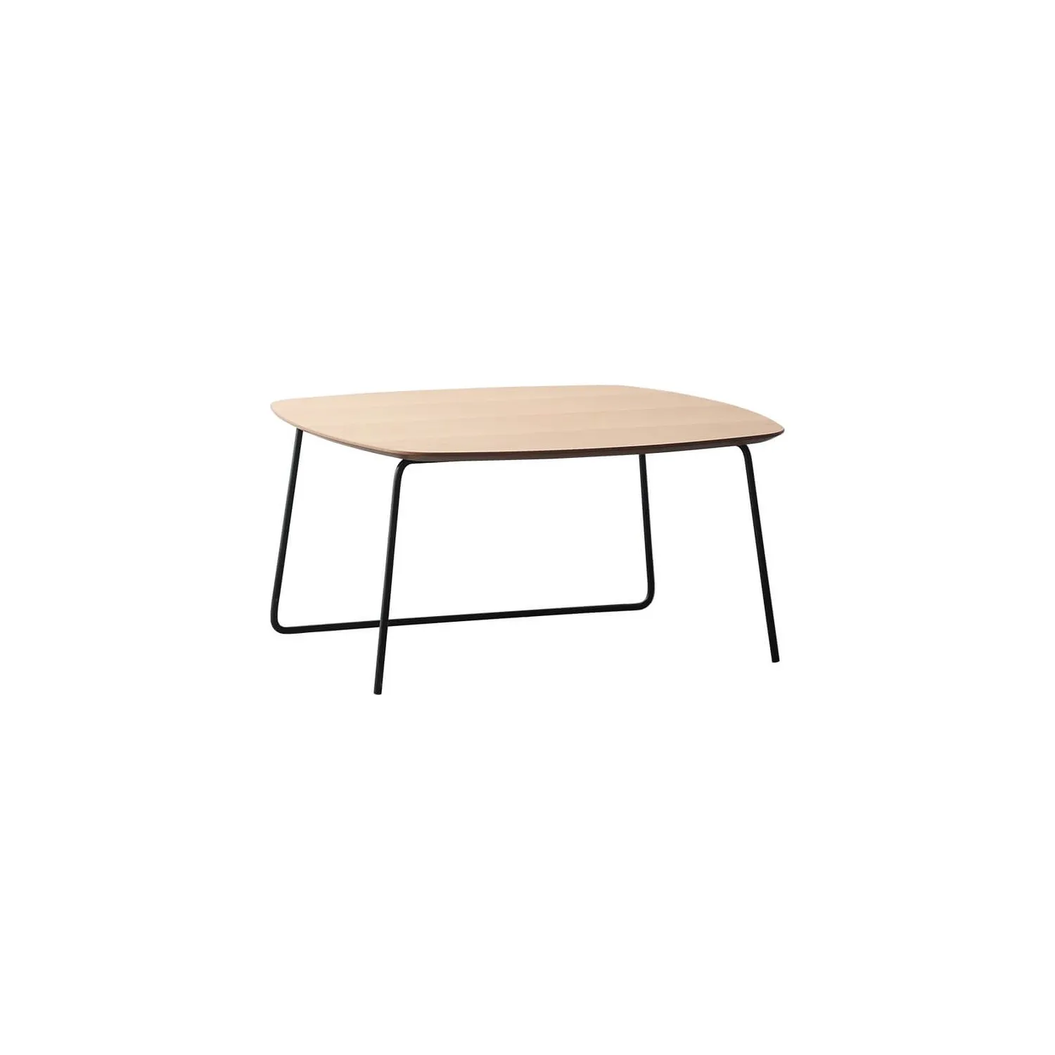 Mesa de Centro Cuadradada 80x80cm en Madera de Roble