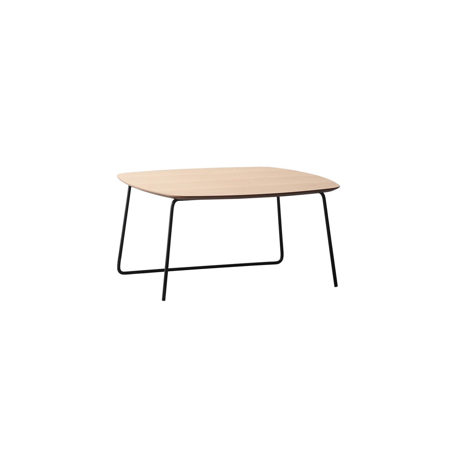 Quadratischer Couchtisch 80x80cm aus Eichenholz