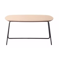 Mesa de Centro Cuadradada 80x80cm en Madera de Roble