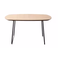 Tavolino Quadrato 80x80cm in Legno di Quercia