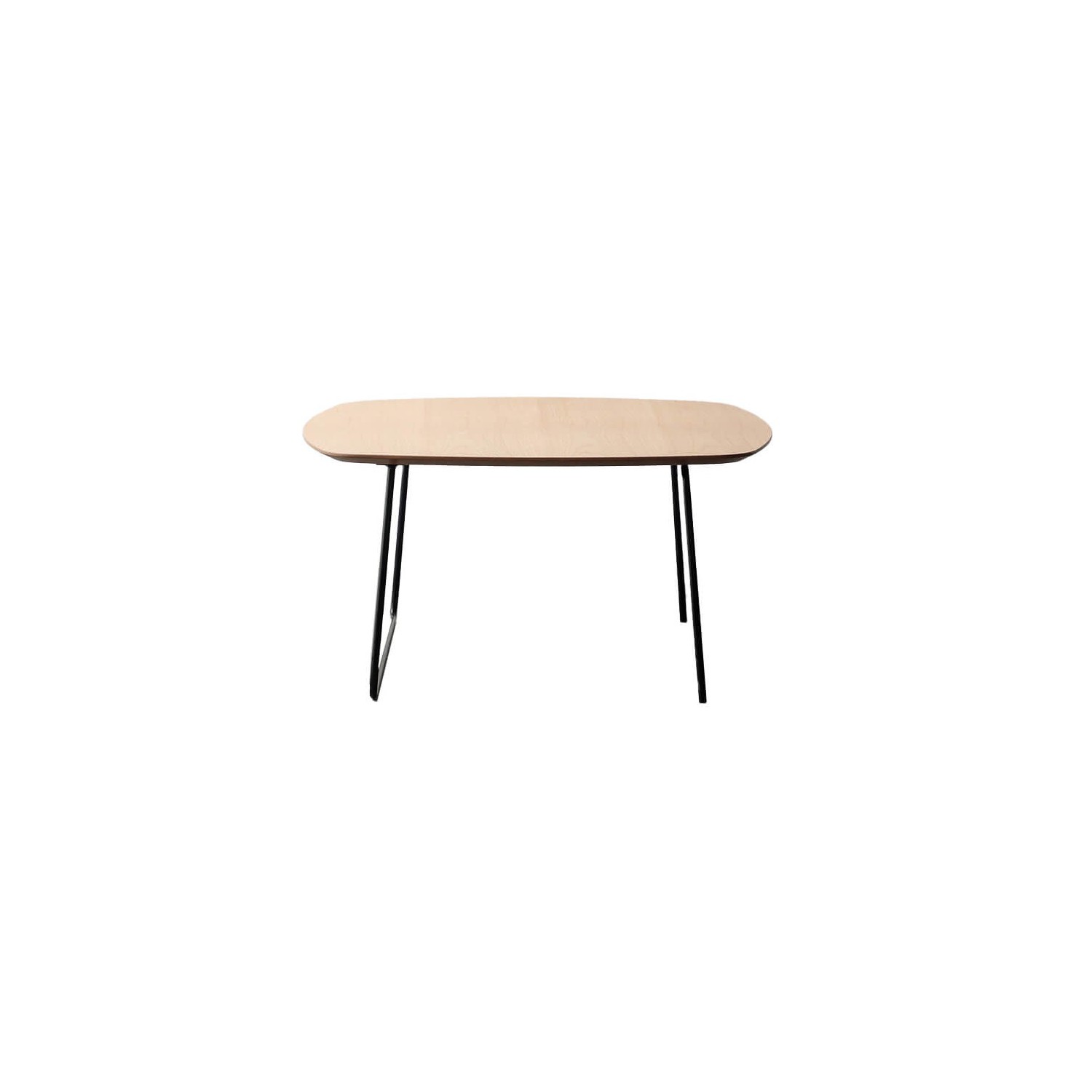 Tavolino Quadrato 80x80cm in Legno di Quercia