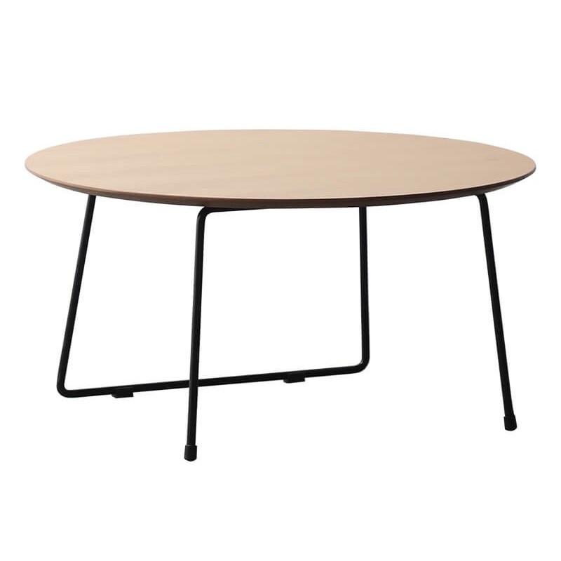 Ronde salontafel 80 cm in eikenhout
