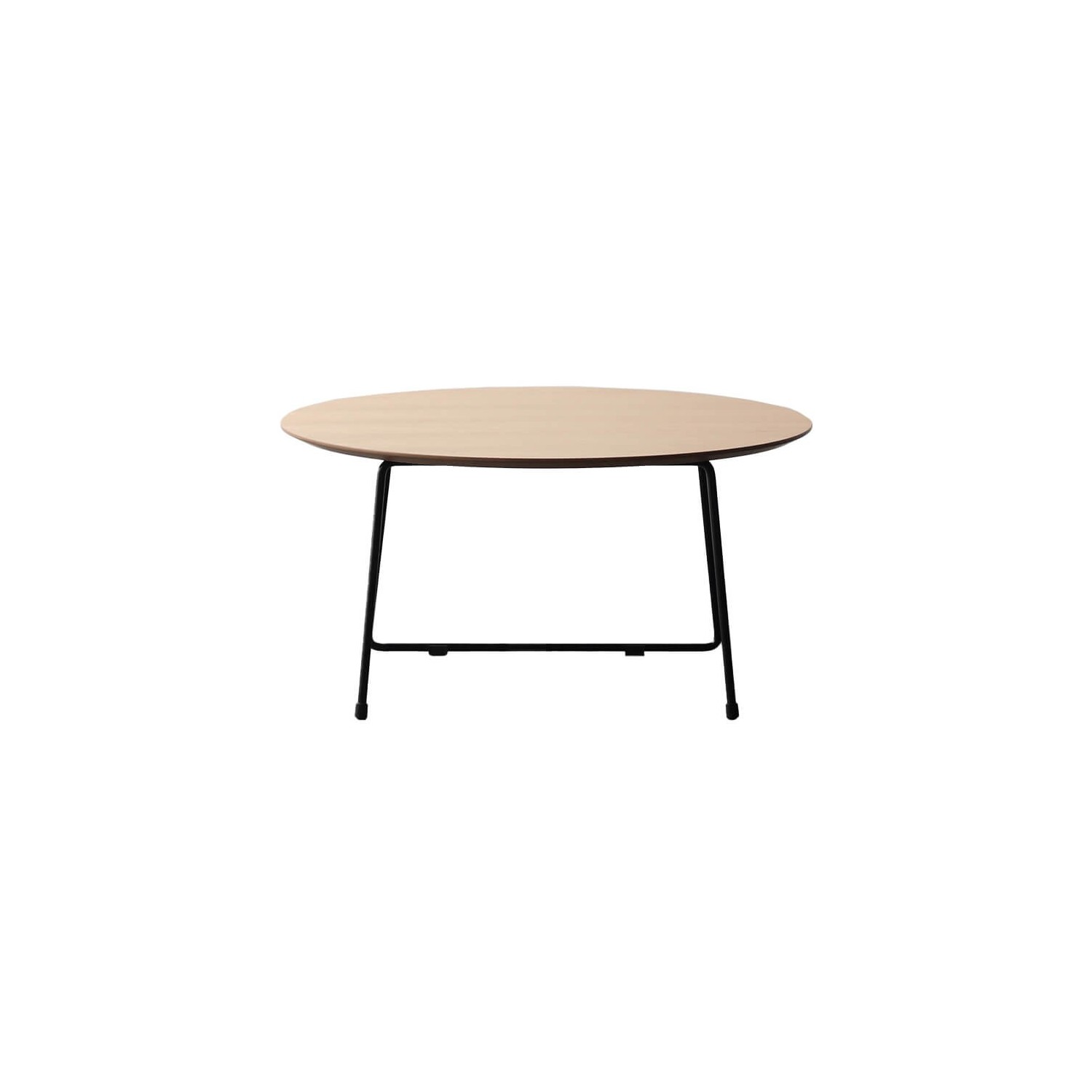 Pyöreä sohvapöytä 80cm tammipuuta