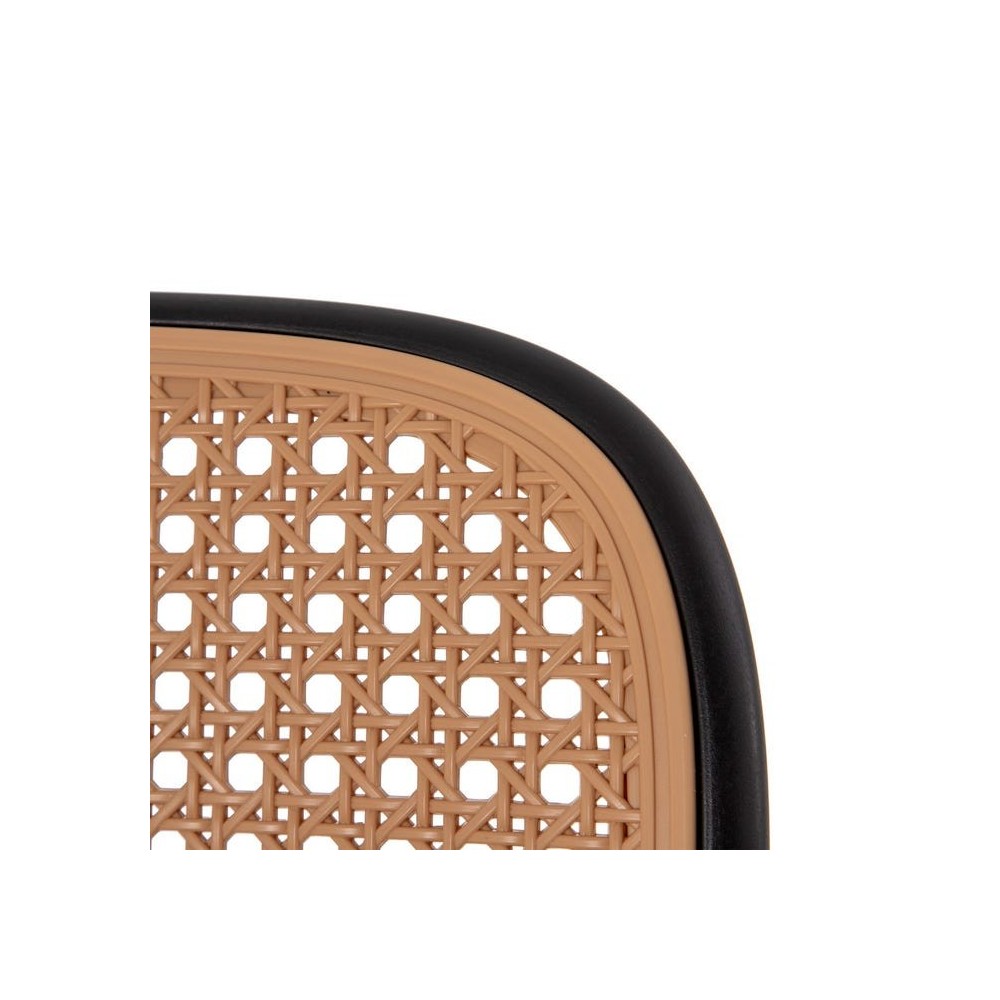 Sedia da esterno in rattan sintetico