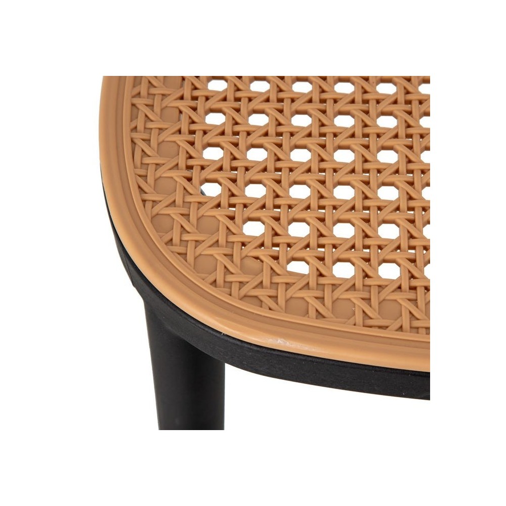 Sedia da esterno in rattan sintetico