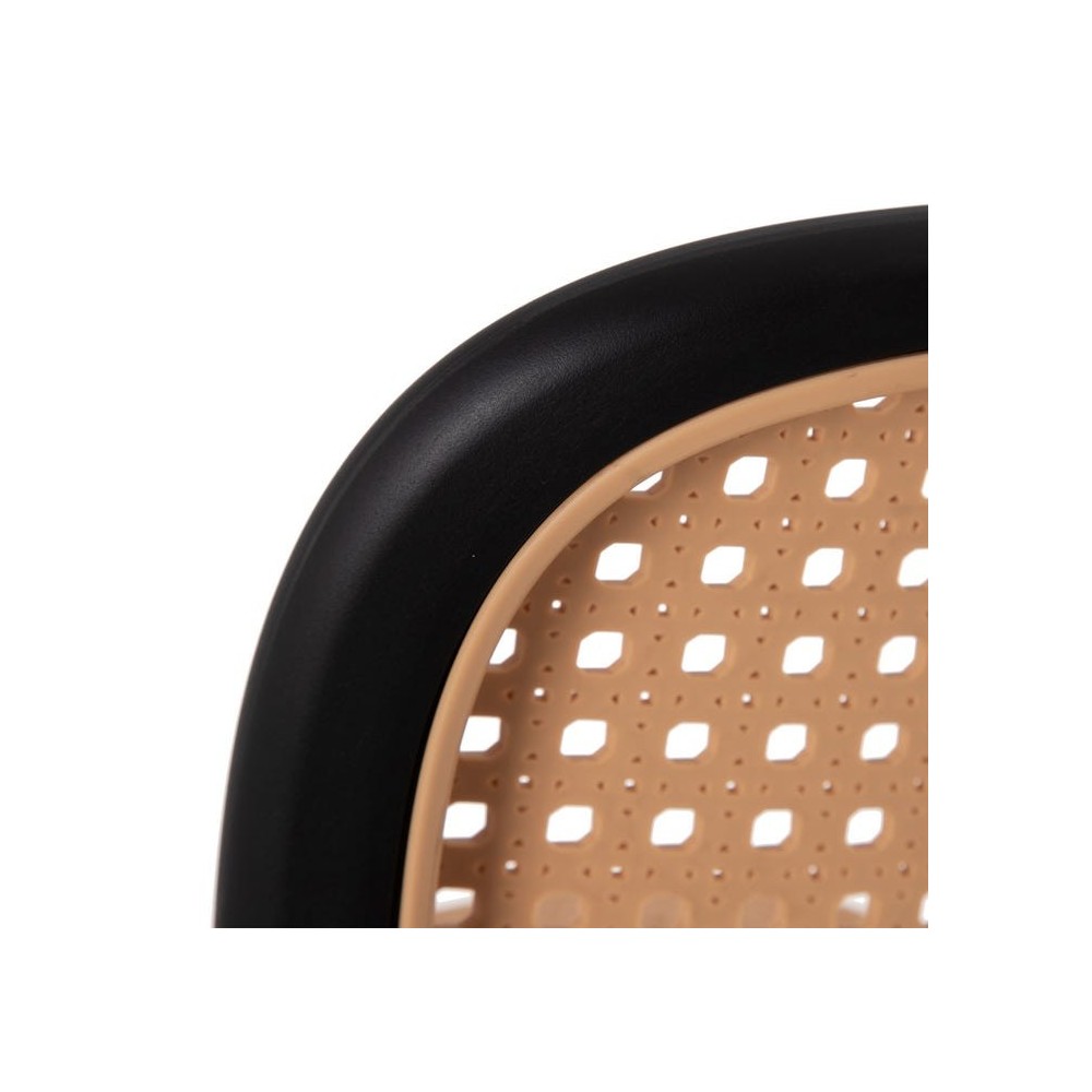 Sedia da esterno in rattan sintetico