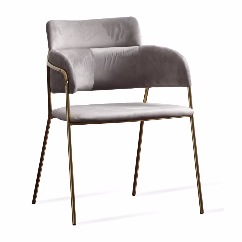 Sedia imbottita in stile vintage