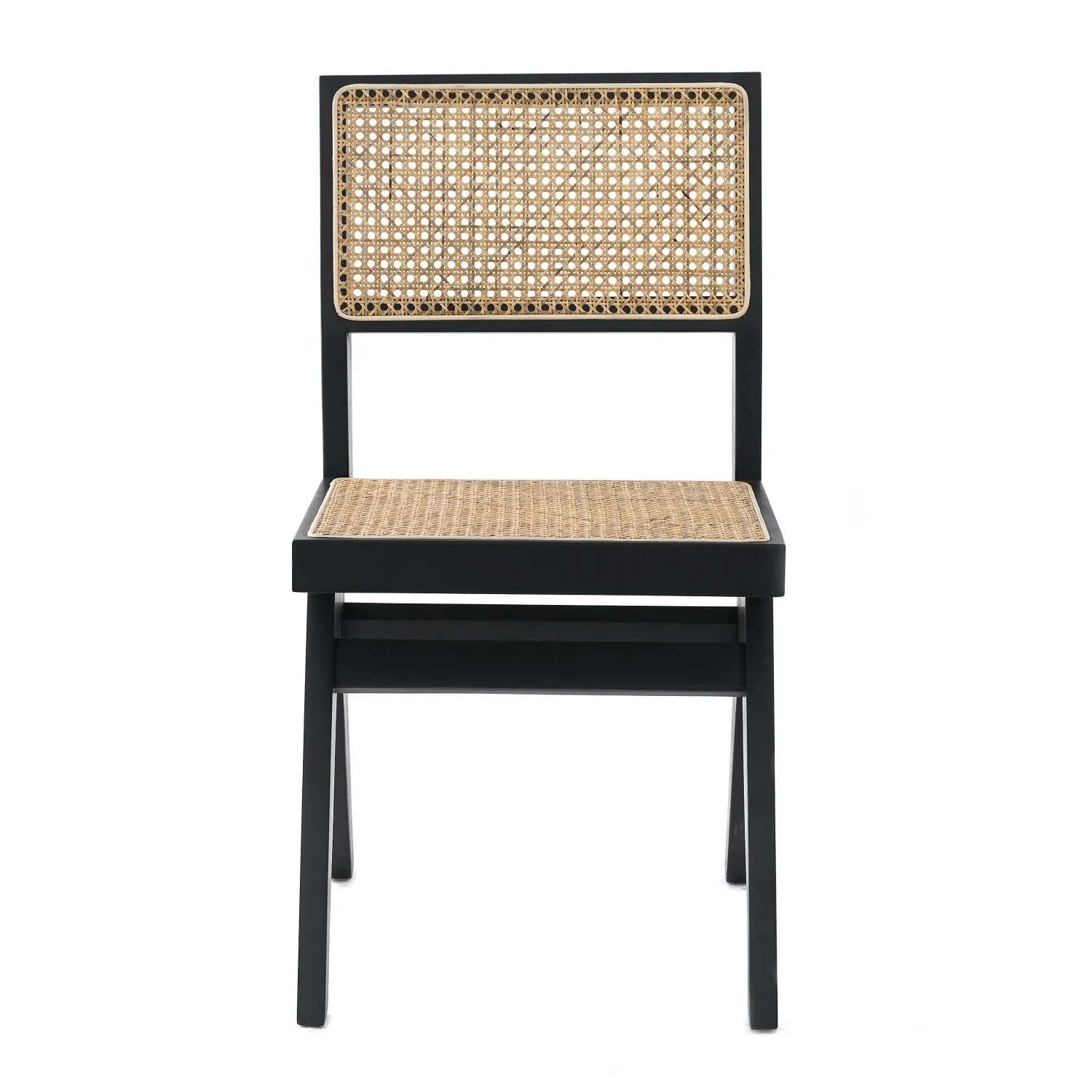 Replica della sedia Chandigarh del designer Pierre Jeanneret 