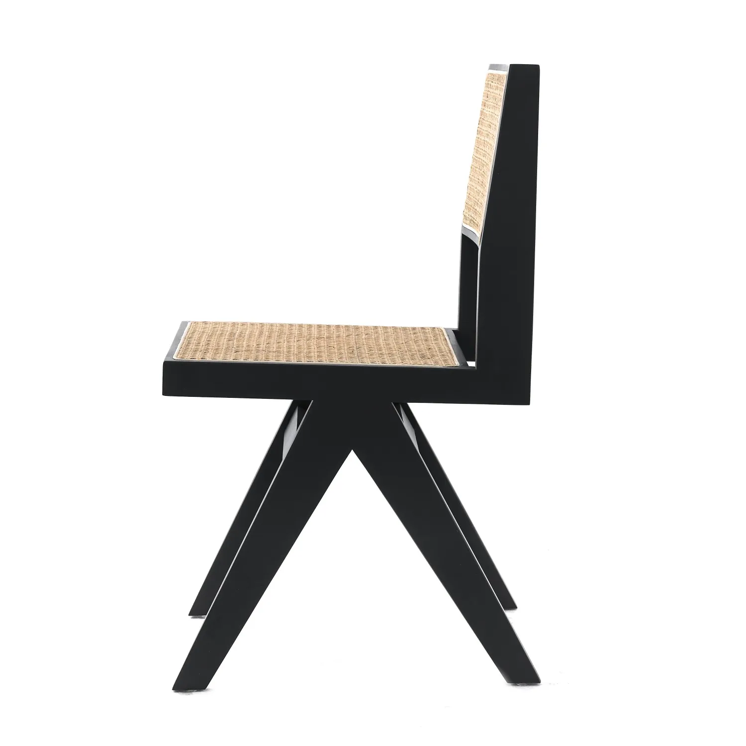 Replica della sedia Chandigarh del designer Pierre Jeanneret 