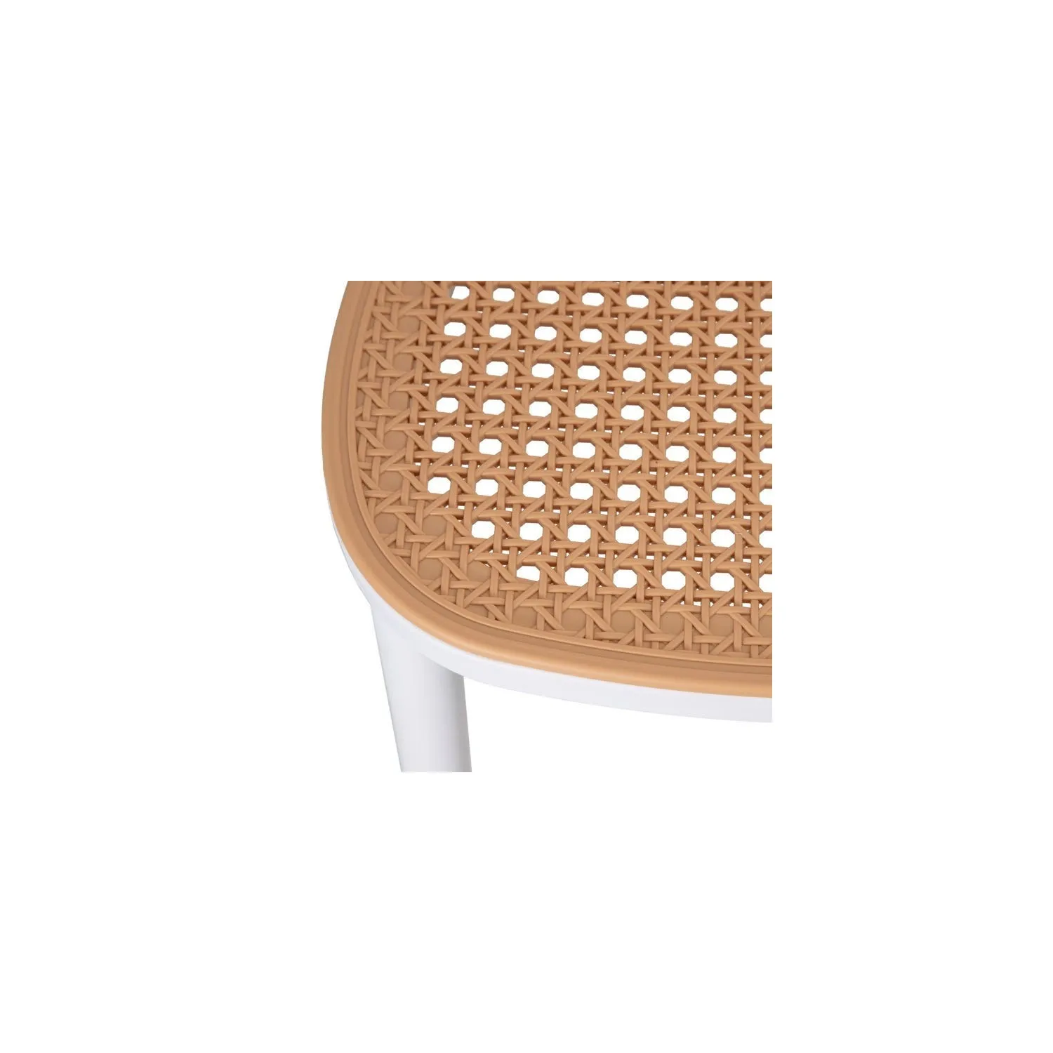 Sedia da esterno in rattan sintetico