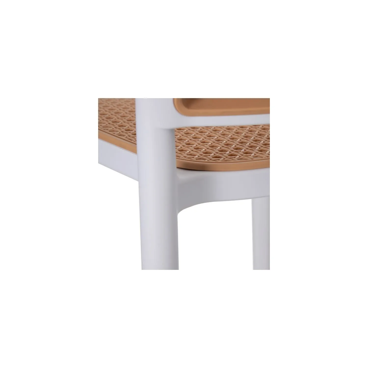 Sedia da esterno in rattan sintetico