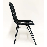Cadeira Le Midi em rattan adequada para exterior
