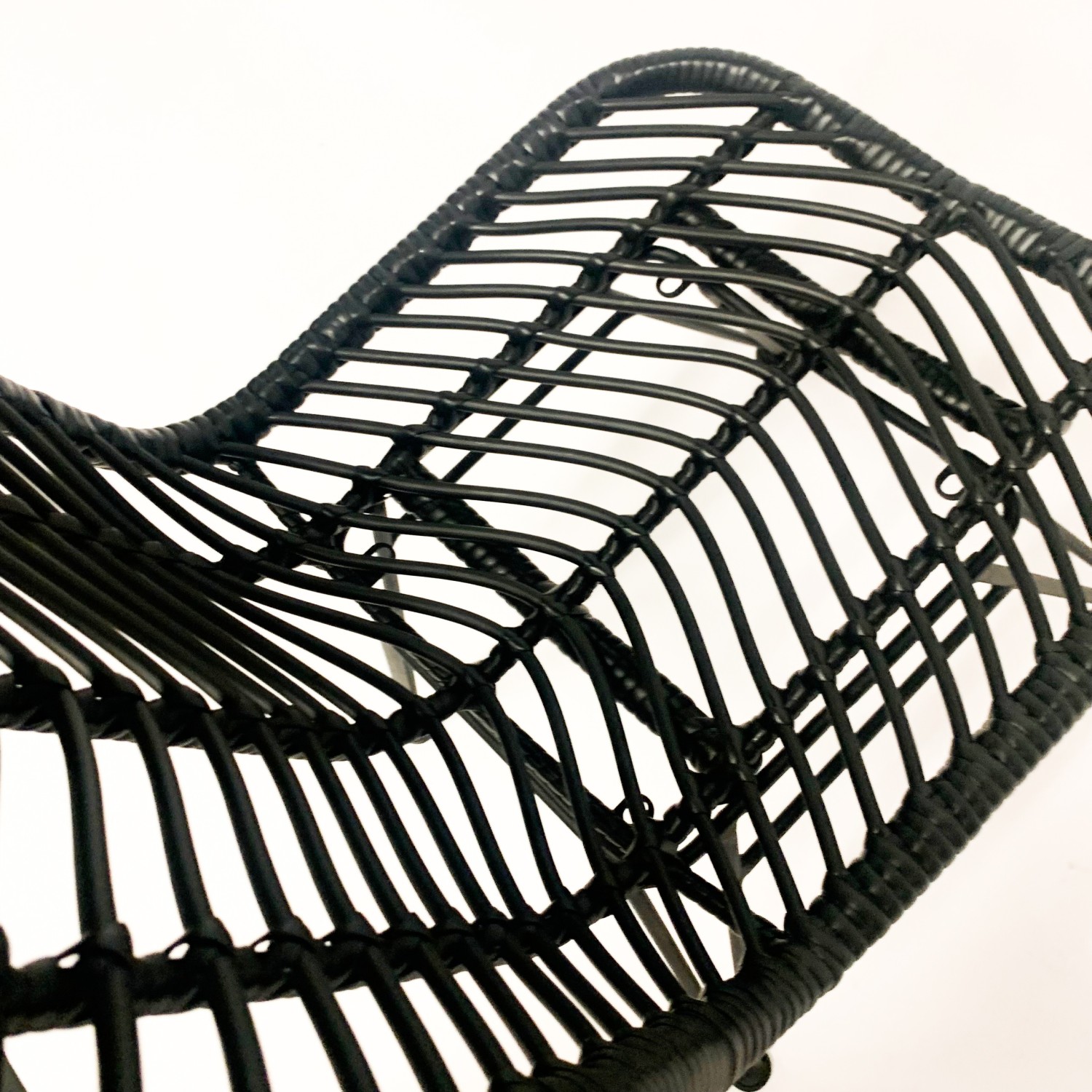 Cadeira Le Midi em rattan adequada para exterior